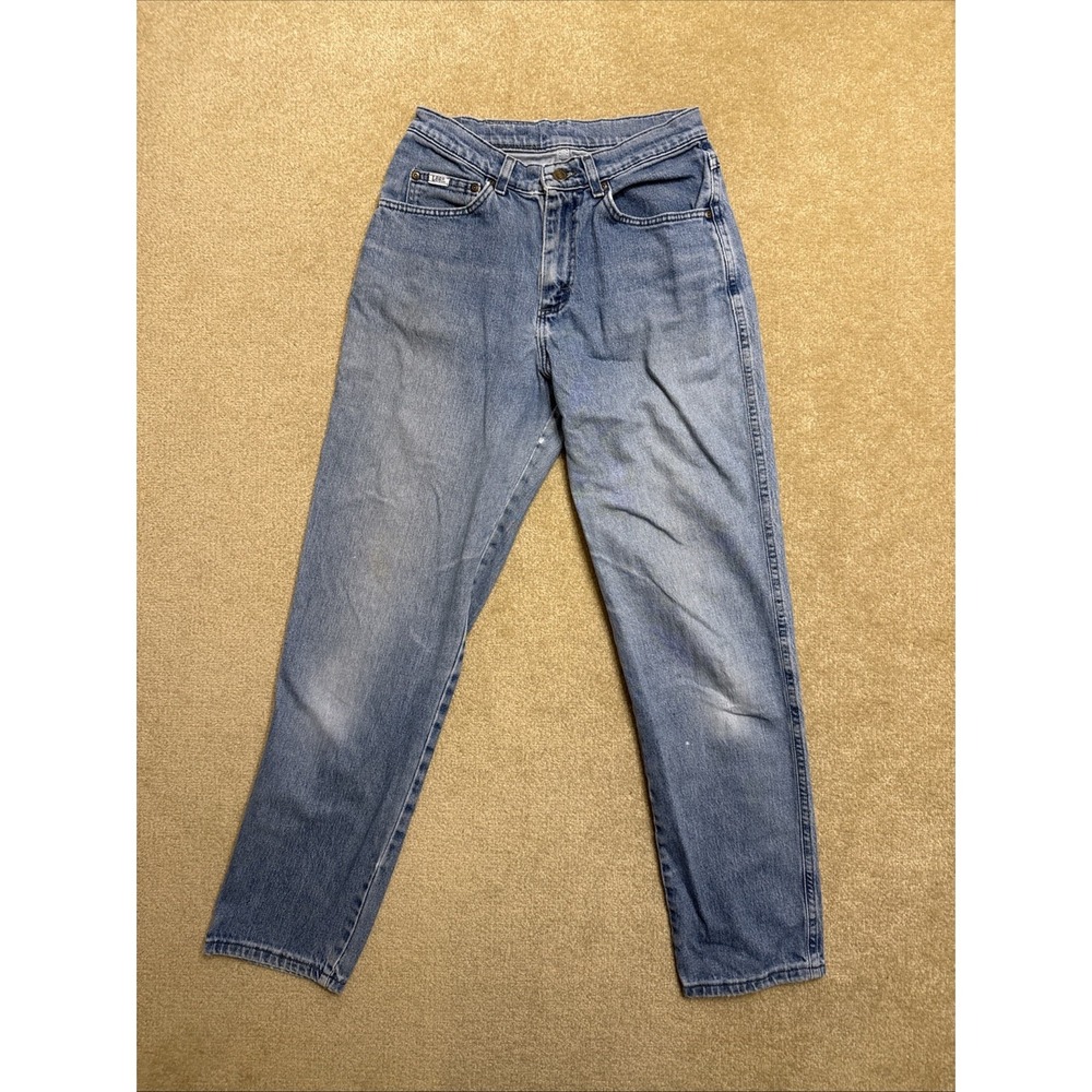 Vintage Lee Jeans 28x29 (Actual) Medium Wash Straight Leg Original Fit